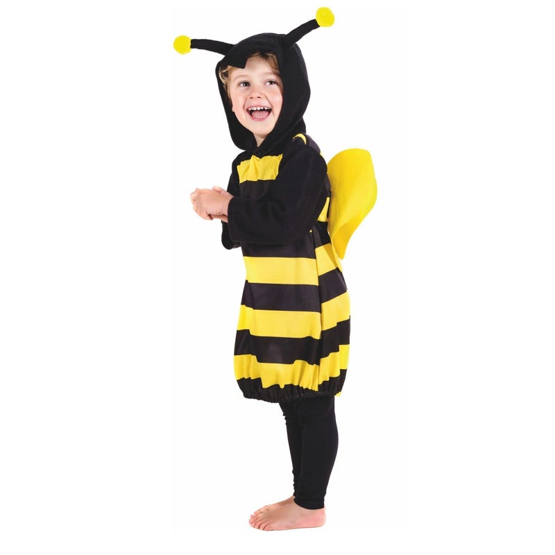 fun shack زي نحلة ممتع للأطفال الصغار، زي نحلة للأطفال، أزياء نحلة للأطفال، أزياء هالوين للأولاد، 3-4 سنوات - Image 2